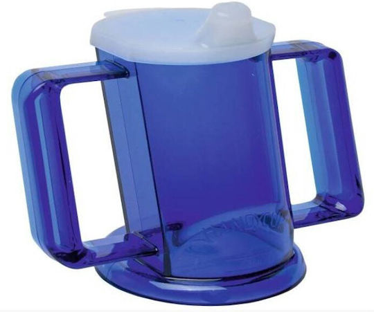 Sundo Mug Ceramic with Lid Blue 250ml