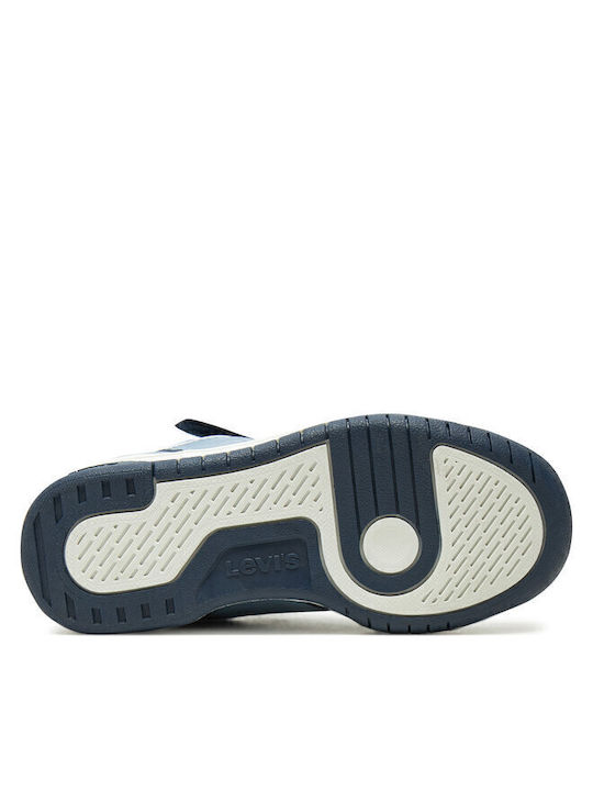 Dereck Mid Παιδικά Sneakers με Σκρατς Μπλε