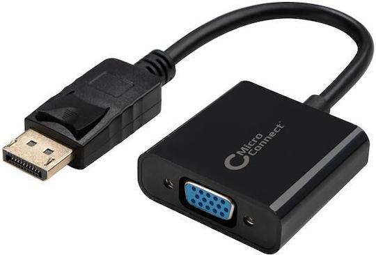 Microconnect Konverter USB-C / DisplayPort / VGA männlich zu DisplayPort / VGA weiblich 1Stück DPVGA15CM
