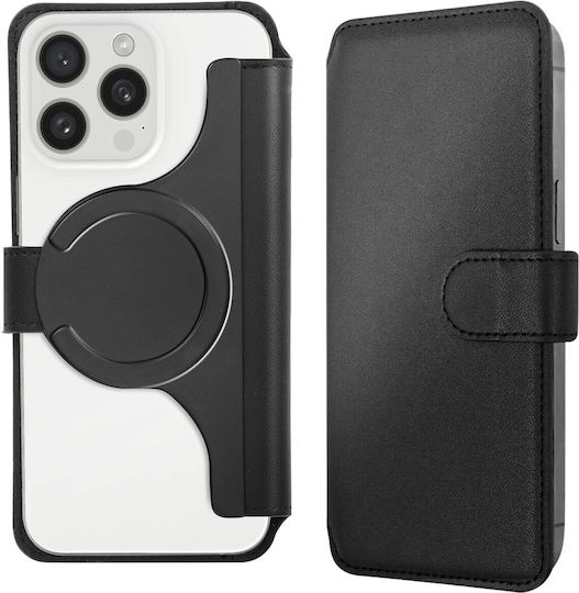 4smarts Magsafe Universal Wallet Case Size Xl Magnetic Closure Black