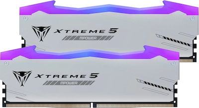 Patriot 32GB DDR5 RAM with 2 Modules (2x16GB) and Speed for Desktop