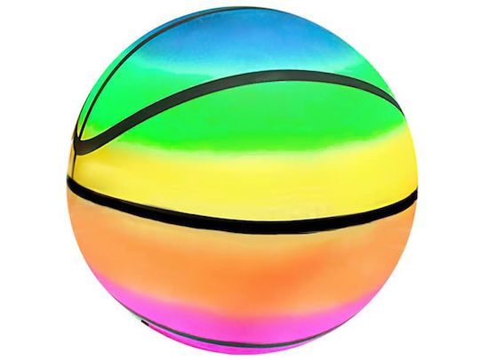 Minge de Joc Amuzantă Colorată din Cauciuc Curcubeu 9" 23 Cm Copii Sp0794