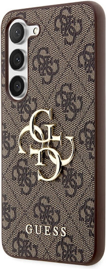 Guess Umschlag Rückseite Leder Braun (Samsung S24 Plus)