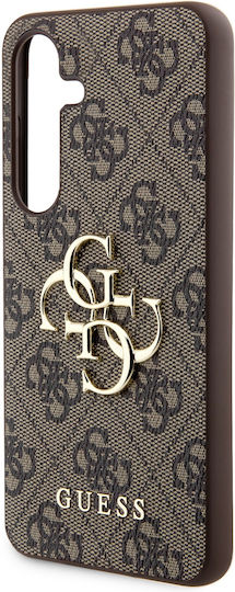 Guess Umschlag Rückseite Leder Braun (Samsung S24 Plus)