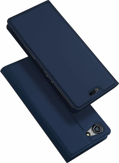 Dux Ducis Skin Pro Книга Изкуствена кожа Син (Xperia 1)