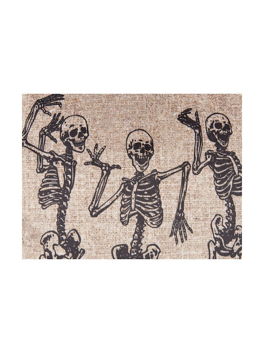 Beliani Perna De Canapea Din Catifea Albă 45x45cm