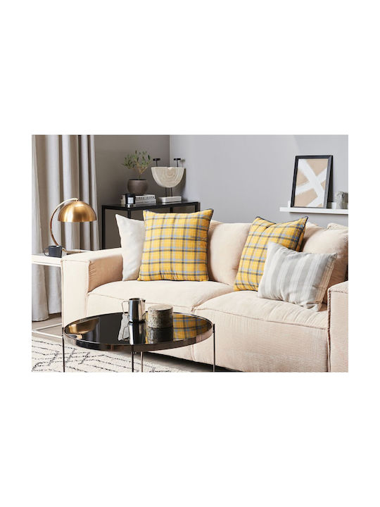 Beliani Perna De Canapea Din 100% Bumbac Multicolor 45x45cm