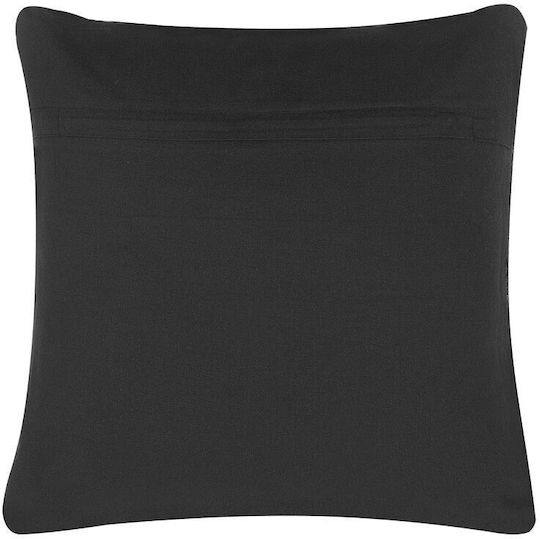 Beliani Μαξιλάρι Καναπέ από 100% Βαμβάκι Grey 45x45εκ.