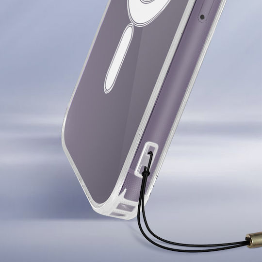 Swissten Umschlag Rückseite Kunststoff Transparent (iPhone 14 Pro Max)