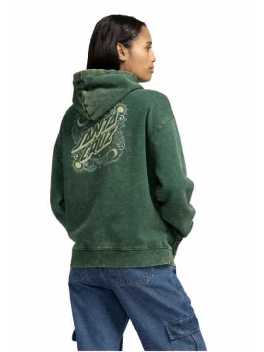 Santa Cruz Women's Hooded Sweatshirt Green