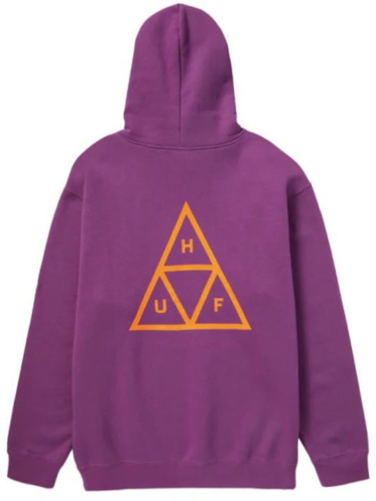 HUF Women's Hooded Sweatshirt Grape