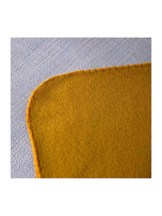 Pătură Polar Fleece Single 170x130cm Portocaliu
