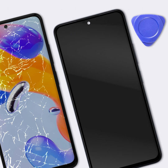 Clappio Complete Block Redmi Note 11 Pro 4g 5g Oled Screen Touch Glass Black