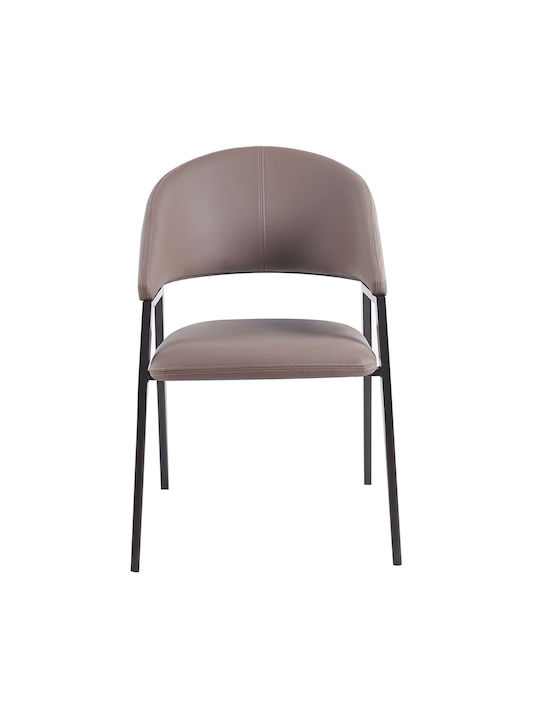 Deli Stühle Speisesaal Cappuccino 2Stück 52x62x83cm