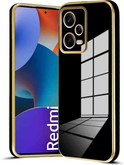 Bodycell Plated Back Cover Σιλικόνης με Λουράκι Χρυσό (Xiaomi 12 Pro)