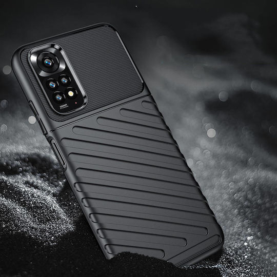 Techwave Back Cover Σιλικόνης Μαύρο (Realme 9i)