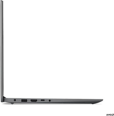 Lenovo IdeaPad 1 15AMN7 15.6" FHD (Ryzen 3-7320U/8GB/256GB SSD/No OS) Cloud Grey (BG Keyboard)