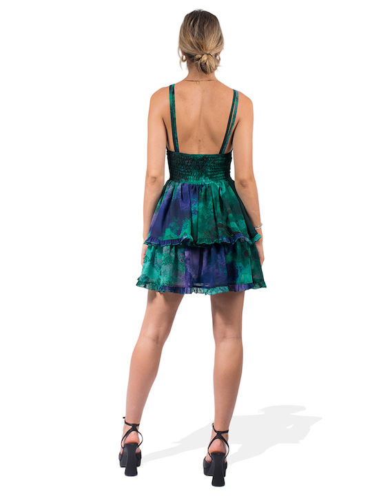 Rochie Mini De Seară Verde