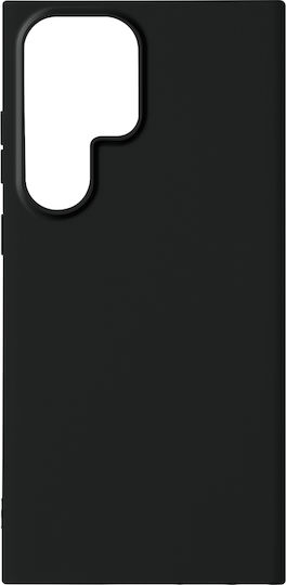 3MK Matt Back Cover Σιλικόνης 1.2mm Μαύρο (Galaxy S23 Ultra)