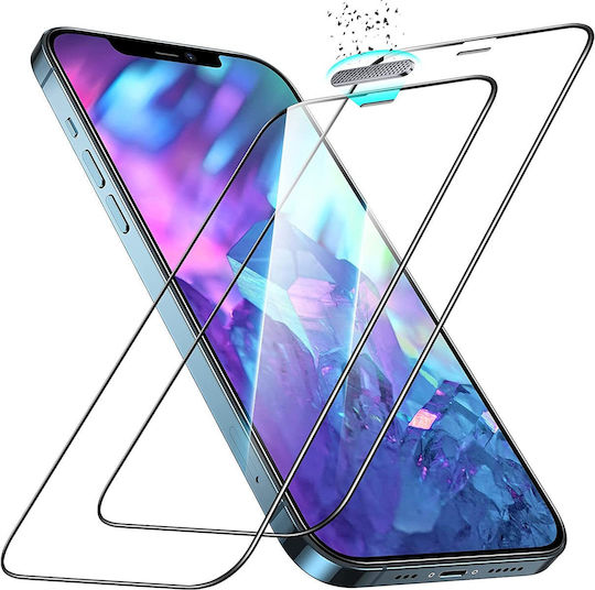Αντιχαρακτικό Γυαλί 3D 0.3mm Full Face Tempered Glass Μαύρο (iPhone 13 mini)
