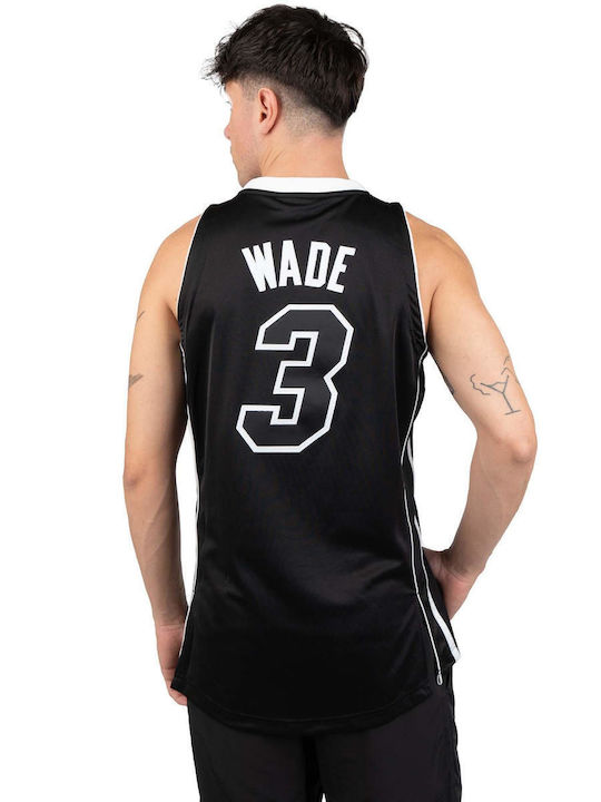 Mitchell & Ness Miami Heat 2011 Dwyane Wade Ανδρική Φανέλα Εμφάνισης Μπάσκετ