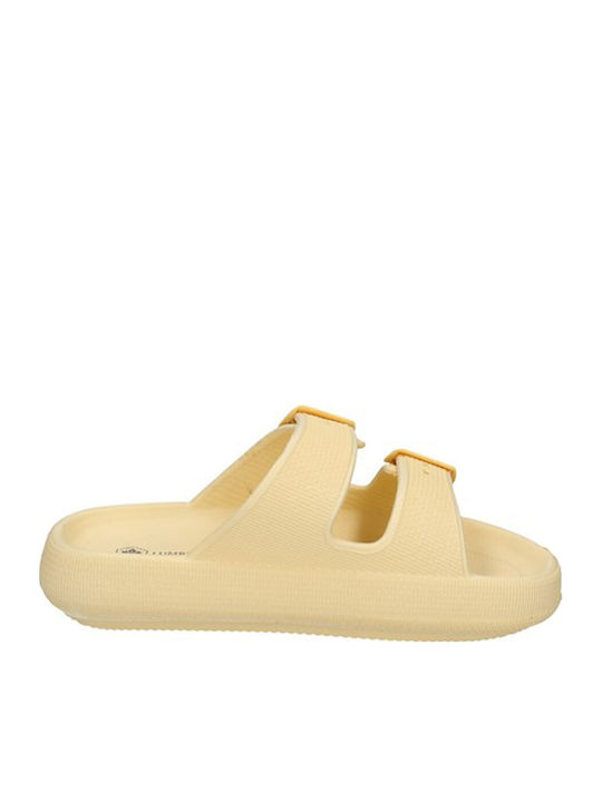 Frauen Flip Flops in Gelb Farbe
