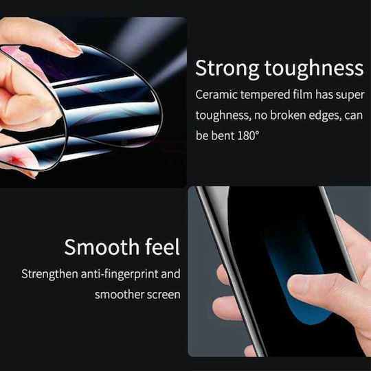 5D Ceramic Full Glue Full Face Tempered Glass Black (Galaxy A52 / A52s)