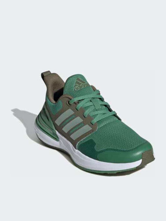RapidaSport Bounce Αθλητικά Παιδικά Παπούτσια Running με Κορδόνια Preloved Green / Linen Green Met. / Olive Strata