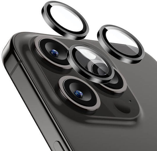ESR Armorite Camera Protection Tempered Glass Black for the iPhone 16 Pro, iPhone 16 Pro Max