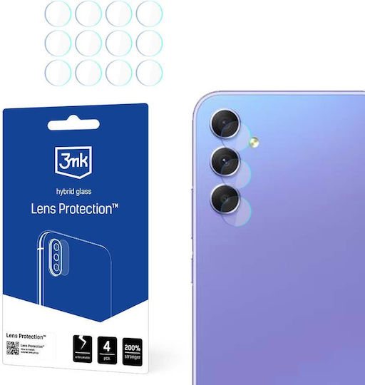 3MK Lens Protect Camera Protection Tempered Glass Transparent for the Samsung Galaxy A35, Samsung Galaxy A55 5G