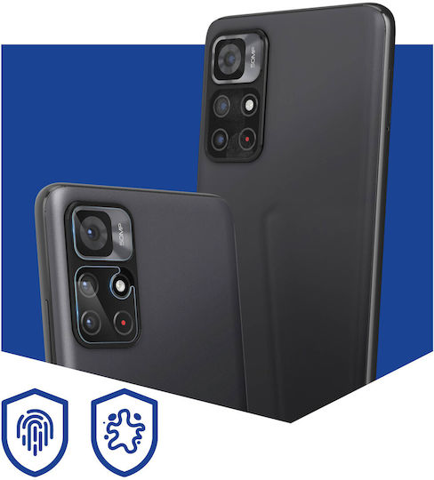 3MK Flexible Glass Prοtector 4 Pack Προστασία Κάμερας Tempered Glass Διάφανο για το Poco M4 Pro 5G