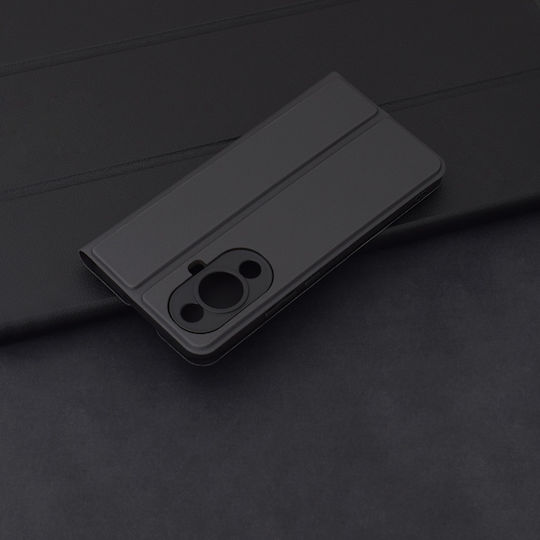 Techsuit Book Σιλικόνης Μαύρο (Huawei Nova 12s)