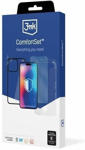 3MK Set 4 Camera Protection Tempered Glass Transparent for the iPhone 13 Pro