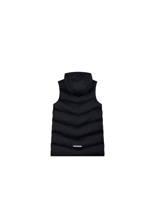 Energiers Kids Casual Jacket Sleeveless with Hood Black