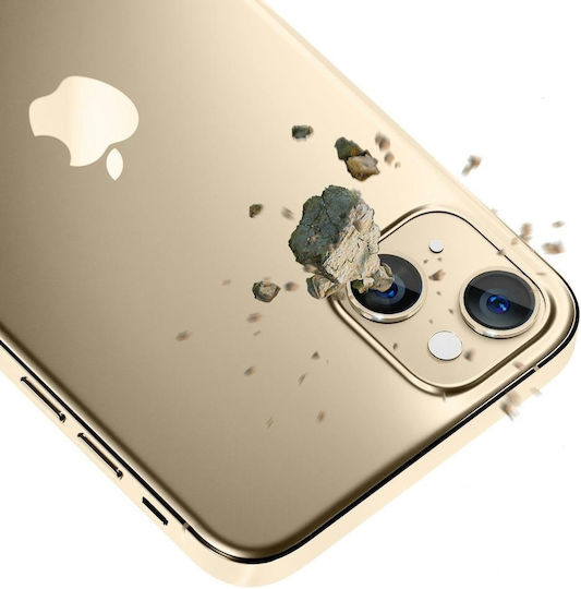 3MK Προστασία Κάμερας Tempered Glass Gold για το iPhone 14 / 14 Plus