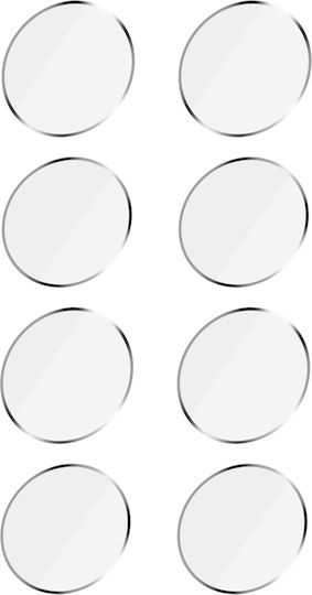 3MK 4 Pack Lens Protection Προστασία Κάμερας Tempered Glass Διάφανο για το OnePlus Nord 2T