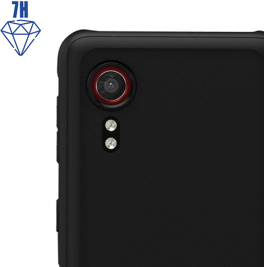 3MK Hybrid Camera Protection Tempered Glass Transparent for the Galaxy Xcover 5