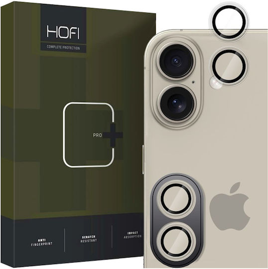 Hofi Camring Pro+ Προστασία Κάμερας Tempered Glass Διάφανο για το iPhone 16 / 16 Plus