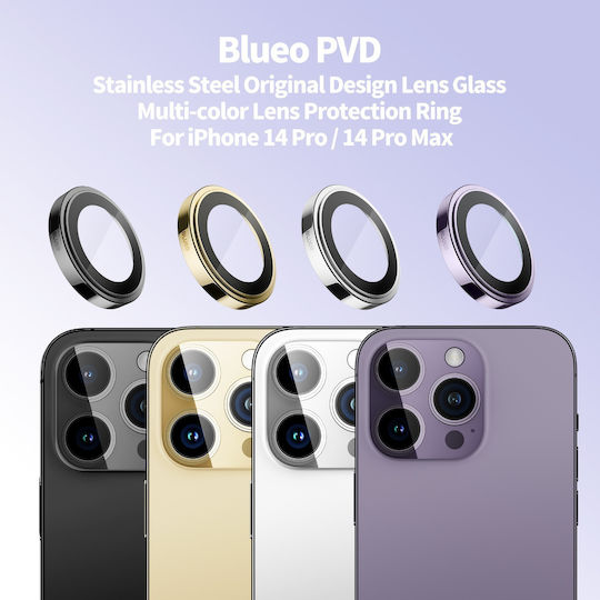 Blueo Lens Προστασία Κάμερας Tempered Glass Μωβ για το iPhone 14