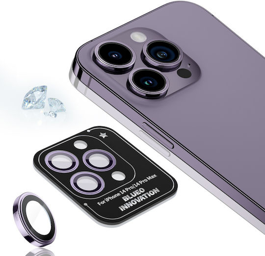Blueo Lens Προστασία Κάμερας Tempered Glass Μωβ για το iPhone 14