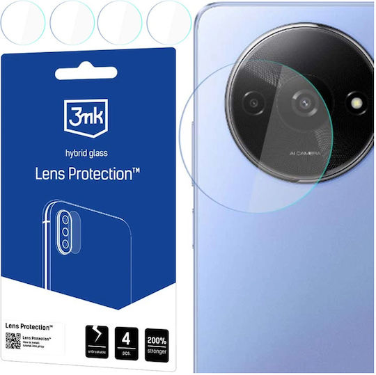 3MK Lens Protect Προστασία Κάμερας Μεμβράνη Διάφανο για το Redmi A3