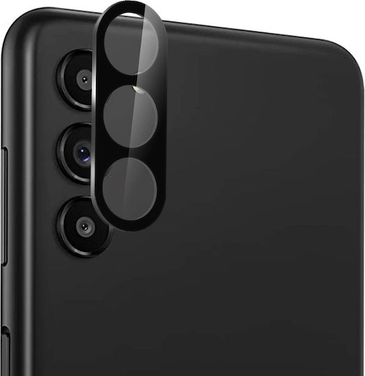 Techsuit Full Kameraschutz Gehärtetes Glas Black für das Samsung Galaxy S24 Plus.
