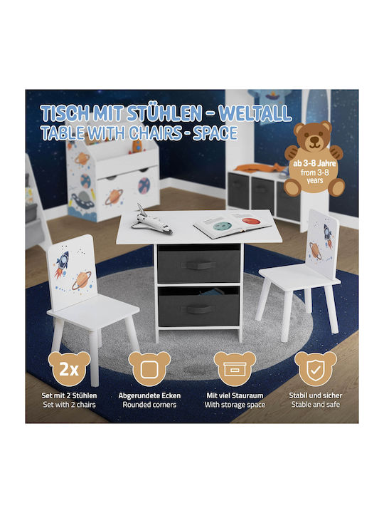 Kids Table and Chairs Set for Painting Joyz