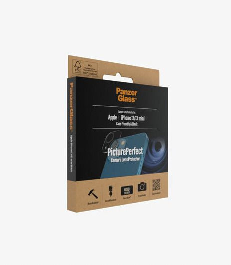 PanzerGlass PicturePerfect Camera Protection Tempered Glass Transparent for the iPhone 13 Mini