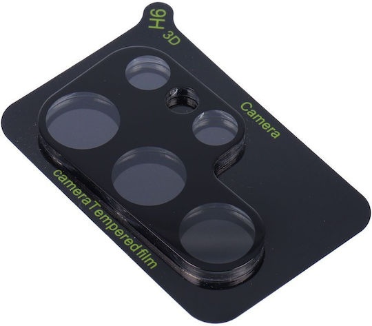 Camera Protection Tempered Glass Black for the Samsung Galaxy S24 Ultra
