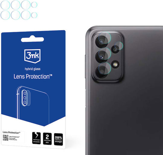 3MK Lens Protection Camera Protection Tempered Glass Transparent for the Galaxy A23
