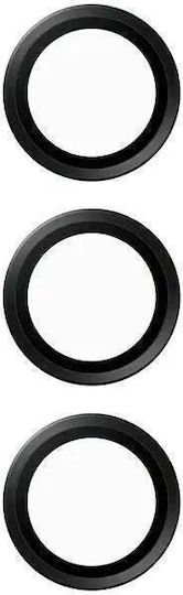 PanzerGlass Hoops Προστασία Κάμερας Tempered Glass Μαύρο για το Samsung S24 Plus