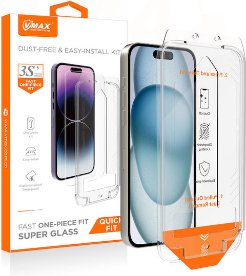 Kameraschutz Gehärtetes Glas Transparent für das iPhone 15 Pro Max