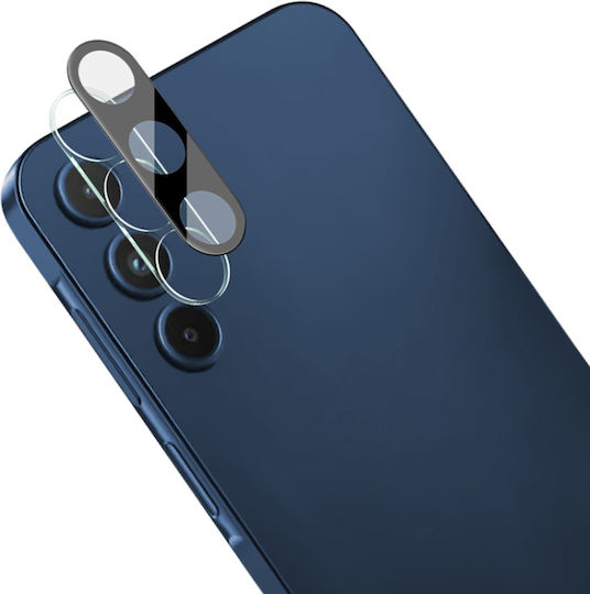 Techsuit Full Προστασία Κάμερας Tempered Glass Μαύρο για το Samsung Galaxy A15