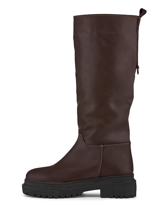 Fashion Attitude Women's Boots Brown